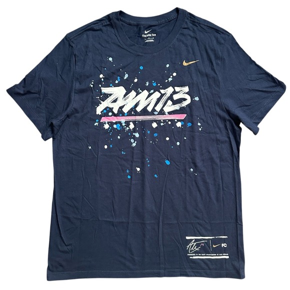 Nike Other - NWT Nike Alex Morgan Soccer Tee Navy Blue‎ Men's Shirt Size L